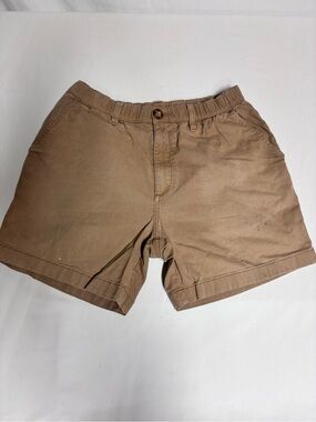 Chubbies The Originals Men’s Khaki Shorts 5.5” Inseam Elastic Waist